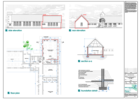 Arles National School Drawing